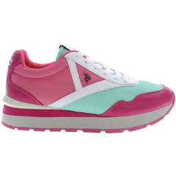 US POLO NAJLEPSZA CENA DAMSKIE OBUWIE SPORTOWE RÓŻOWE