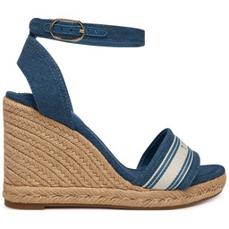 Espadryle Tommy Hilfiger High Wedge Espad Webbing FW0FW09342