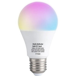 SHELLY Inteligentna żarówka LED Multicolor Bulb Gen3 E27,