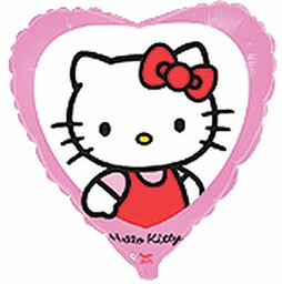 Ballonim  Hello Kitty serce ok. 45 cm