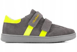 Ren But 33-4444-1434 Żółty Fluo buty półbuty trampki