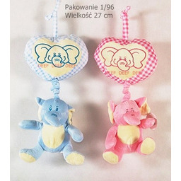 Plusz Serce ze słonikiem (DEEF 56769)