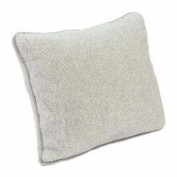 Kampol Poduszka wełniana merynos 40x70 Szary, lamówka szara