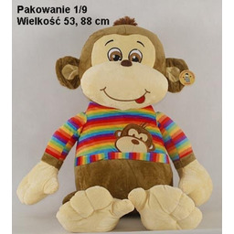 Małpka w pasiastej koszulce wielka 03253 DEEF (DEEF