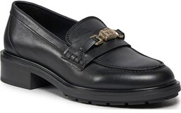 Loafersy Tommy Hilfiger Th Hardware Loafer FW0FW07765 Black