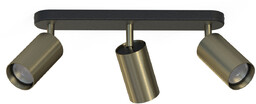 Listwa sufitowa kinkiet EYE SPOT BRASS III mosiądz