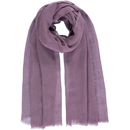 Damski szal kaszmir fioletowy Passigatti