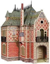 Keranova 329 Clever Paper Doll House II 3D