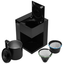 Fellow Aiden Ekspres przelewowy Czarny 1,5L