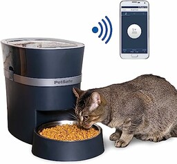 Petsafe Smart Feed Dozownik Karmy, Granatowy/Srebrny, 5.7 L