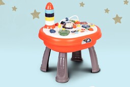 Stolik Interaktywny 2W1 Panel Edukacyjny + Podstawa