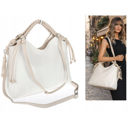 Torebka Damska Shopper na Ramię pojemna listonoszka Maria