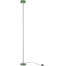 Lampa podłogowa metalowa zielona LED 162cm z serii