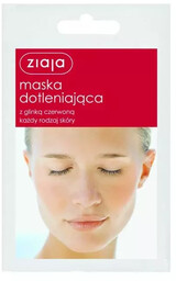 Ziaja Maska dotleniająca z glinką czerwoną, 7 ml