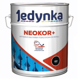 Jedynka Neokor+ antykorozyjna farba podkładowa do metalu Czarny