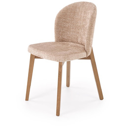 Krzesło basso jasny orzech / beżowy halmar
