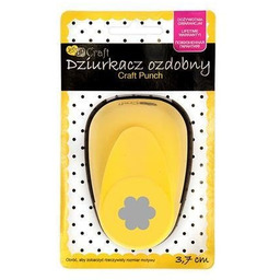 Dziurkacz ozdobny 3,7 cm - kwiatek