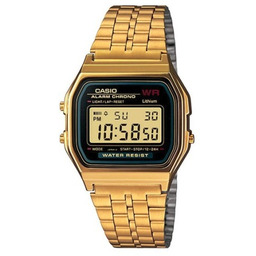 Casio A159WGEA-1 zegarek Zegarek z bransoletką Elektroniczny Złoto