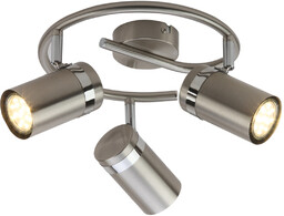Reflektor sufitowy metalowy srebrny 3-punktowy SPL-2024-3A z serii