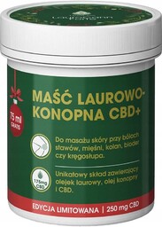 Wyrób medyczny, LauroCann Forte, Maść laurowo-konopna CBD+ 20%,