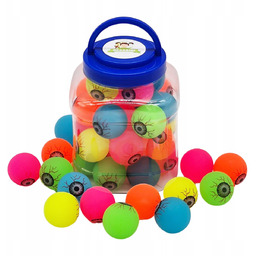 PIŁECZKI KAUCZUKOWE słoik 26 sztuk DUŻE 4,5 CM