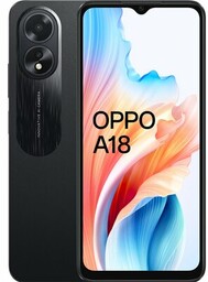 OPPO Smartfon A18 4/128GB 6.56" 90Hz Czarny 50zł