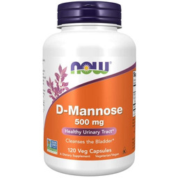 NOW Foods D-mannoza 500 mg