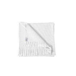 Babymatex Kocyk dziecięcy bawełniany 80x100 Tully biały pled