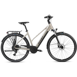 Rower elektryczny ROMET E-GAZELA 2.0 504WH 2024 beżowo-szary,