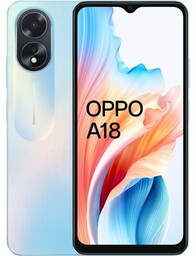 OPPO Smartfon A18 4/128GB 6.56" 90Hz Niebieski