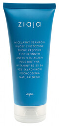 ZIAJA - Micelarny szampon do włosów zniszczonych, suchych