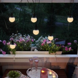 STAR TRADING Lampa solarna ozdobna COMBO, czarny, tworzywo