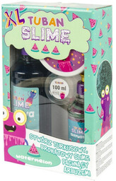 Masa plastyczna Zestaw super slime - Arbuz XL