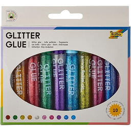 Glorex - Glitter Glue, klej w sztyfcie