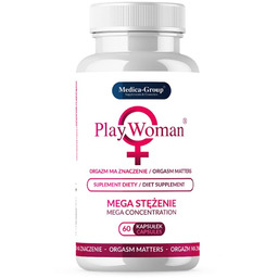 MEDICA-GROUP_Play Woman kapsułki potęgujące orgazm dla kobiet Suplement