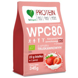 BeOrganic WPC 80 Koncentrat białka serwatkowego BIO