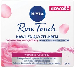 NIVEA_Rose Touch nawilżający krem-żel do twarzy 50ml