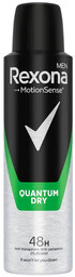 Rexona Men Quantum Dry Antyperspirant w aerozolu 150ml