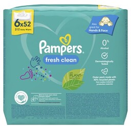 PAMPERS Chusteczki nawilżane Fresh Clean (312 szt.)