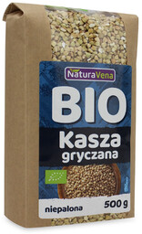 Naturavena Kasza gryczana niepalona bezglutenowa 500 g (EKO)