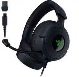 Razer Kraken V4 X Nauszne Czarny Słuchawki przewodowe