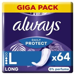 ALWAYS Wkładki higieniczne Daily Protect Long (64 sztuki)