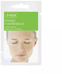 Ziaja Maska nawilżająca z glinką zieloną, 7 ml