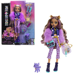 Lalka Monster High Clawdeen Wolf Akcesoria Zwierzątko Crescent