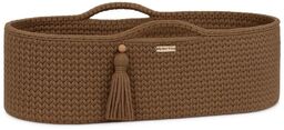Kosz Mojżesza BOHO bawełniany Handmade z materacykiem -