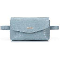 Damska torebka nerka z miękkiej ekoskóry o fakturze