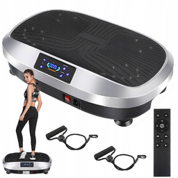 Platforma Wibracyjna Wibrująca Masażer Bluetooth Do Ćwiczeń Trening