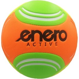 ENERO Piłka nożna Pomarańczowo-zielona