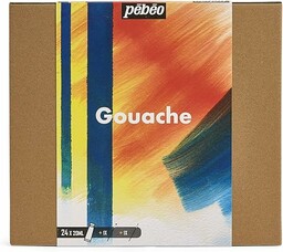 PEBEO Studio XL gwasz - zestaw 24 probówek