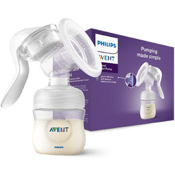 Laktator Ręczny Philips Avent Scf430/01 Z Ergonomicznym Kształtem